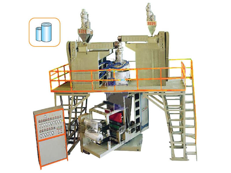 MÁY THỔI MÀNG 03 LỚP DÙNG CHO NHỰA PP/PE/PP